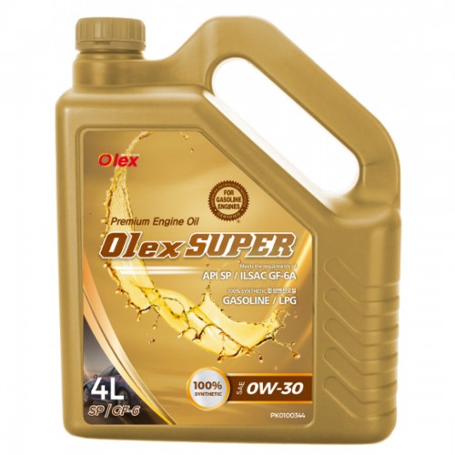 Масло моторное 4 л. Olex Super API SP 0W-30 ILSAC GF-6A (уп.4)